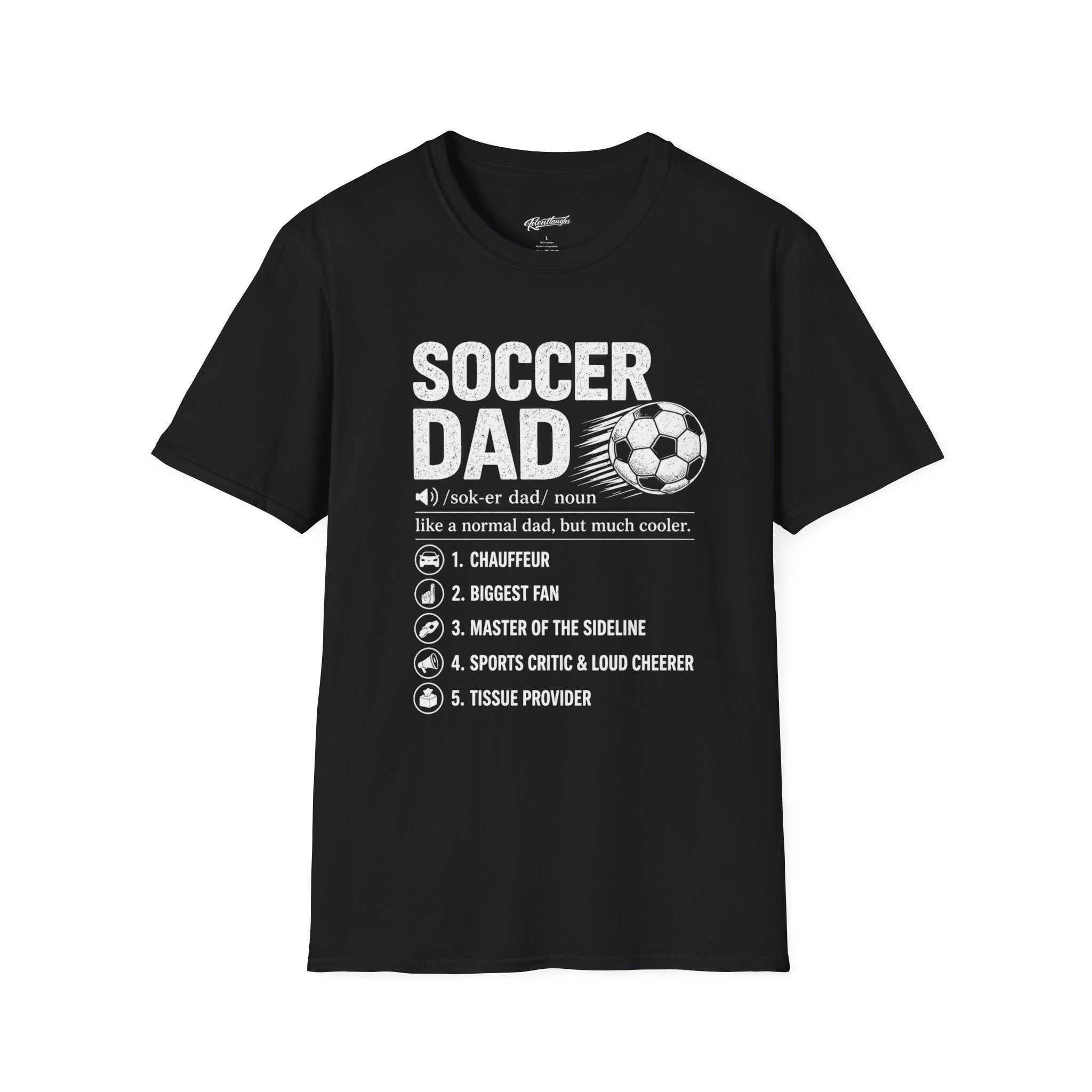 Soccer Dad T-Shirt — Funny Definition Soccer Dad Tee