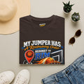 Basketball T‑Shirt — " Restraining Order Against The Rim"