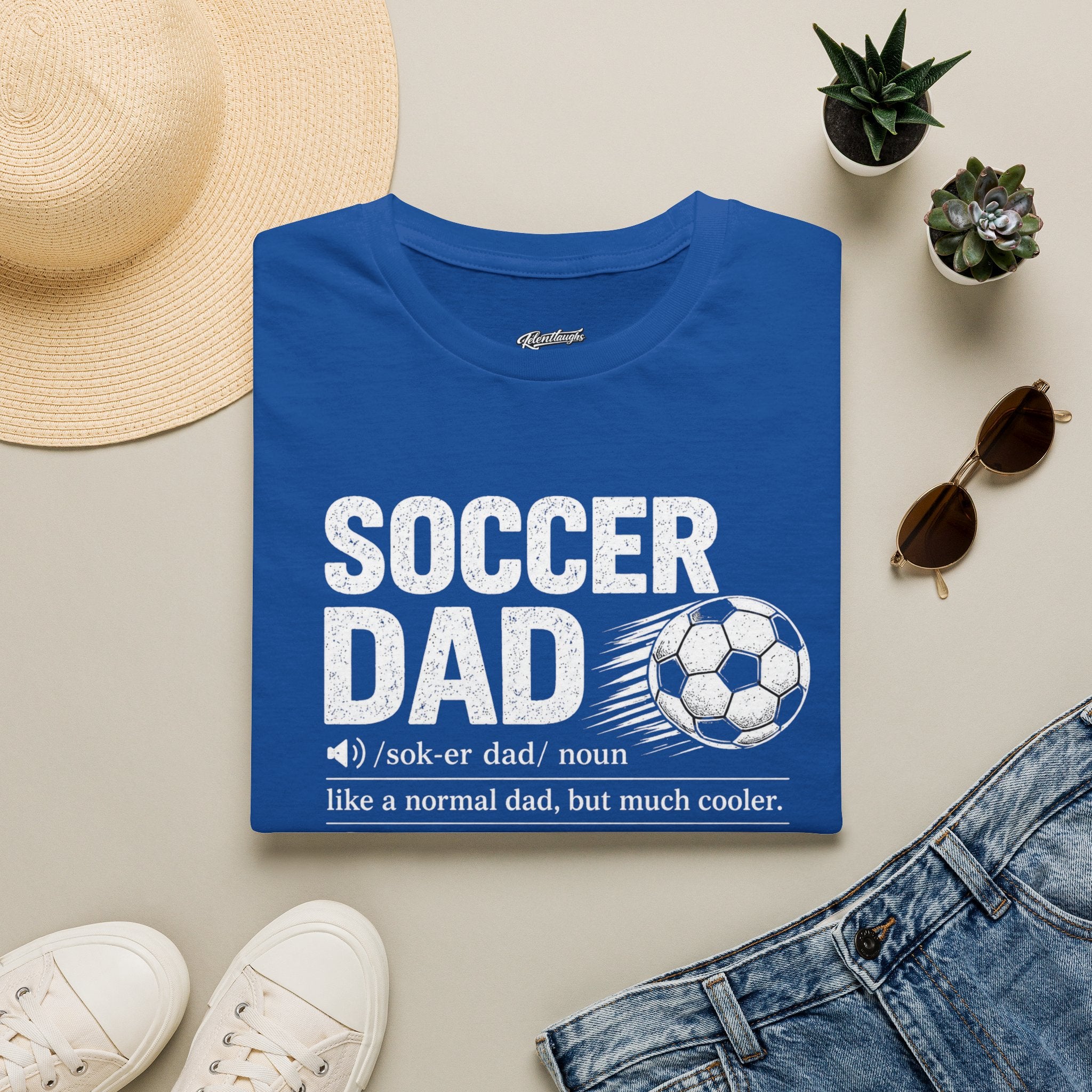 Soccer Dad T-Shirt — Funny Definition Soccer Dad Tee