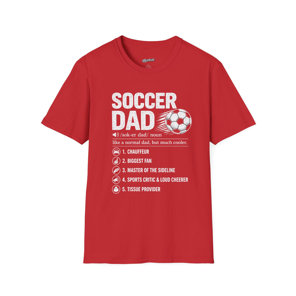 Soccer Dad T-Shirt — Funny Definition Soccer Dad Tee