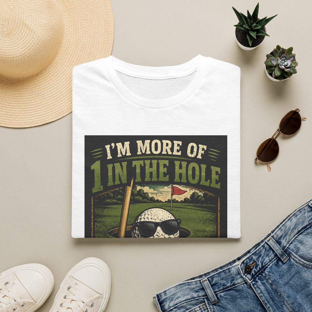 Golf T-Shirt — "Hole-in 1 guy" Funny Tee