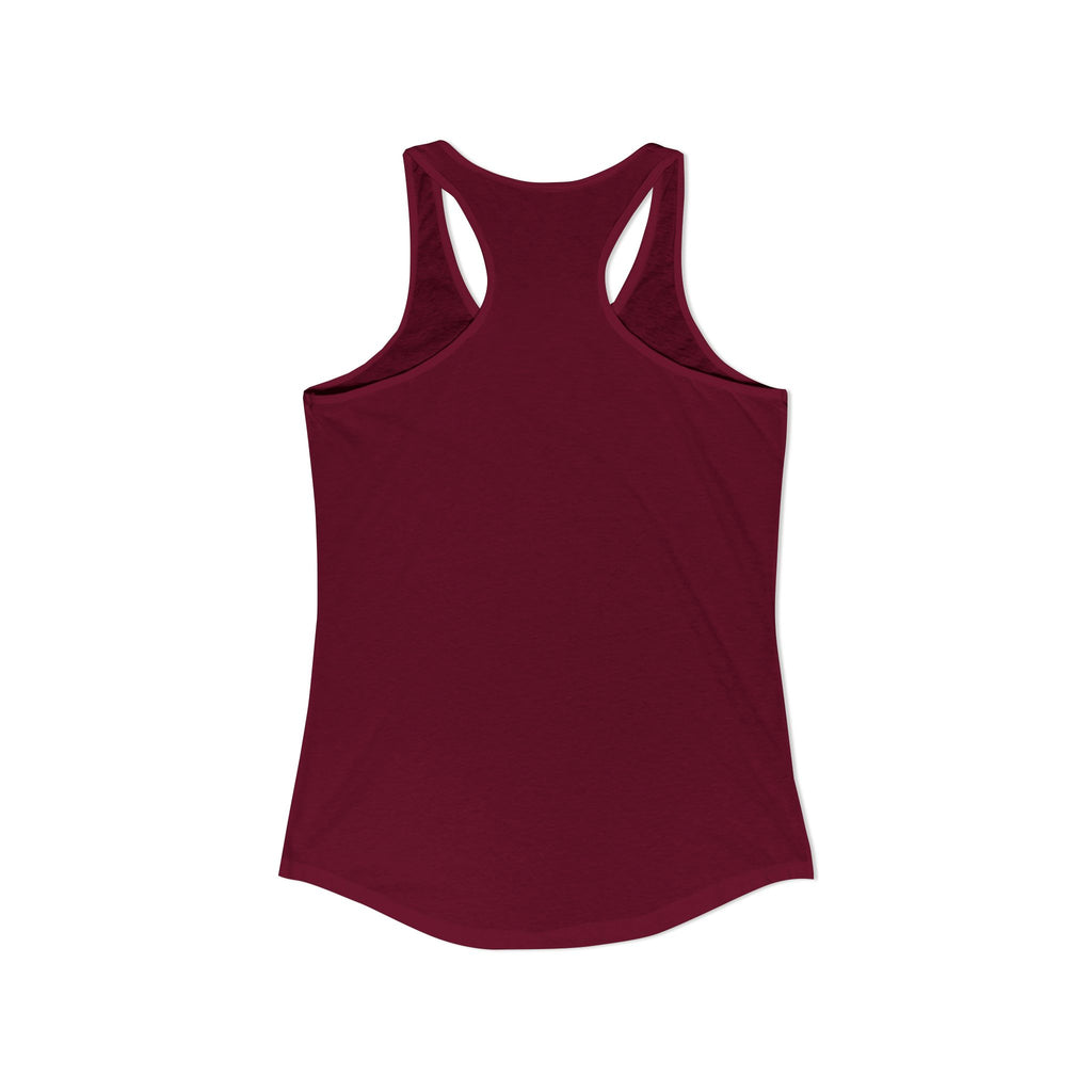 Women's Ideal Racerback Tank-Soccer Mom Tee