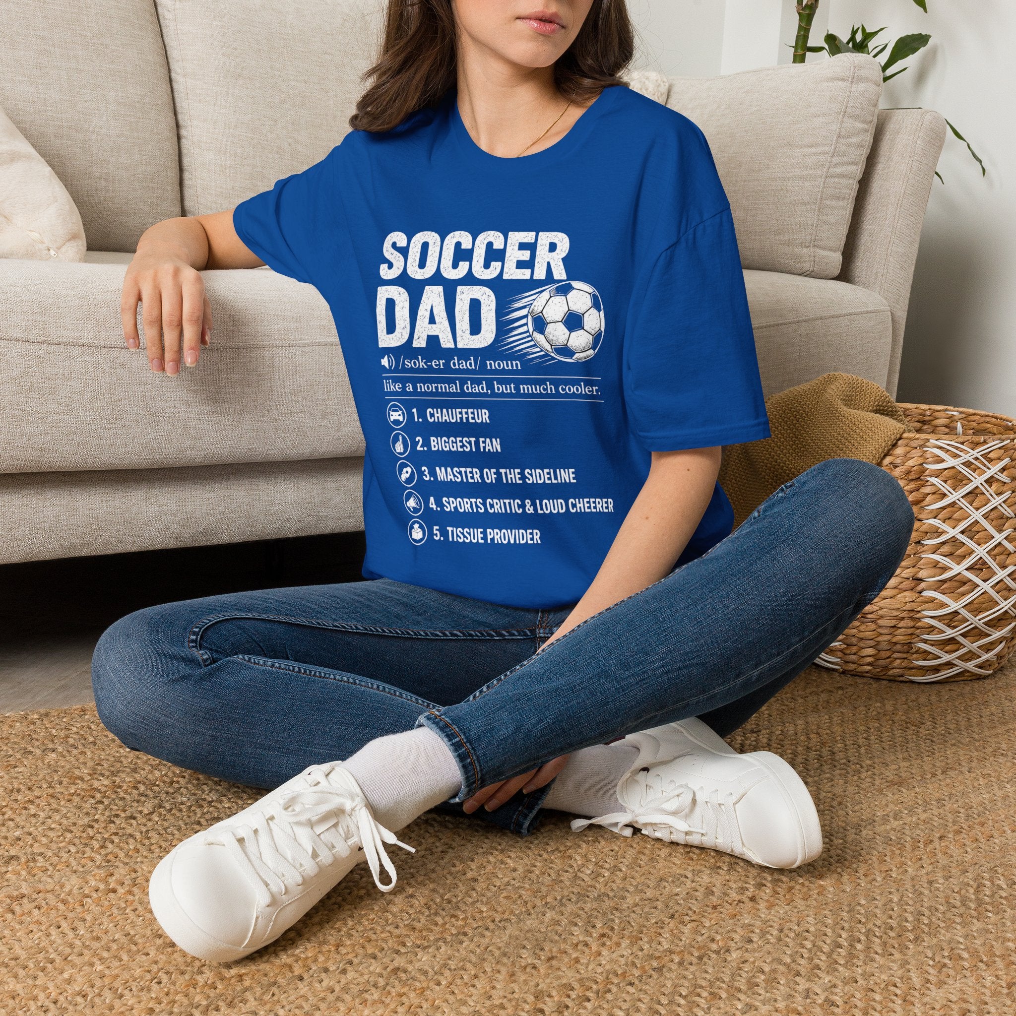Soccer Dad T-Shirt — Funny Definition Soccer Dad Tee