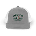 Mexico Soccer Trucker Cap — Vintage Mexican Emblem Snapback Hat