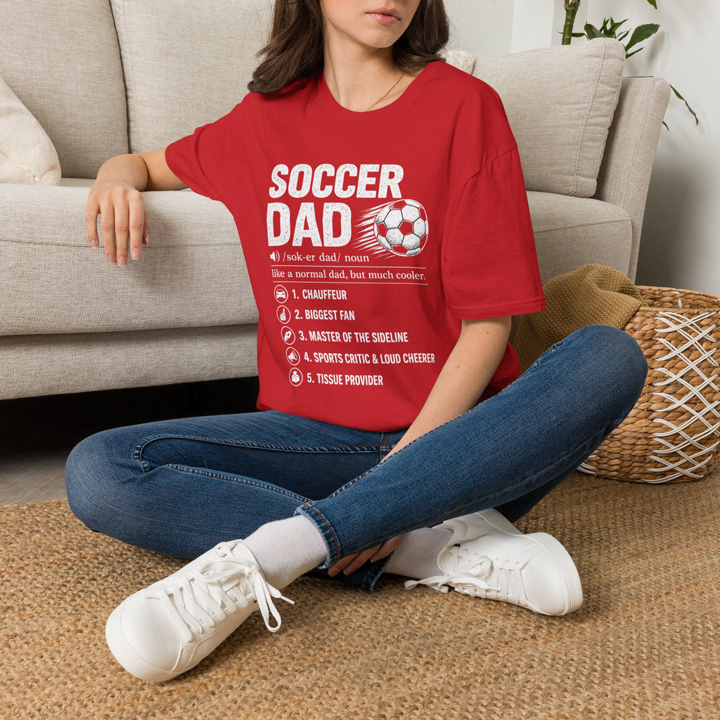 Soccer Dad T-Shirt — Funny Definition Soccer Dad Tee