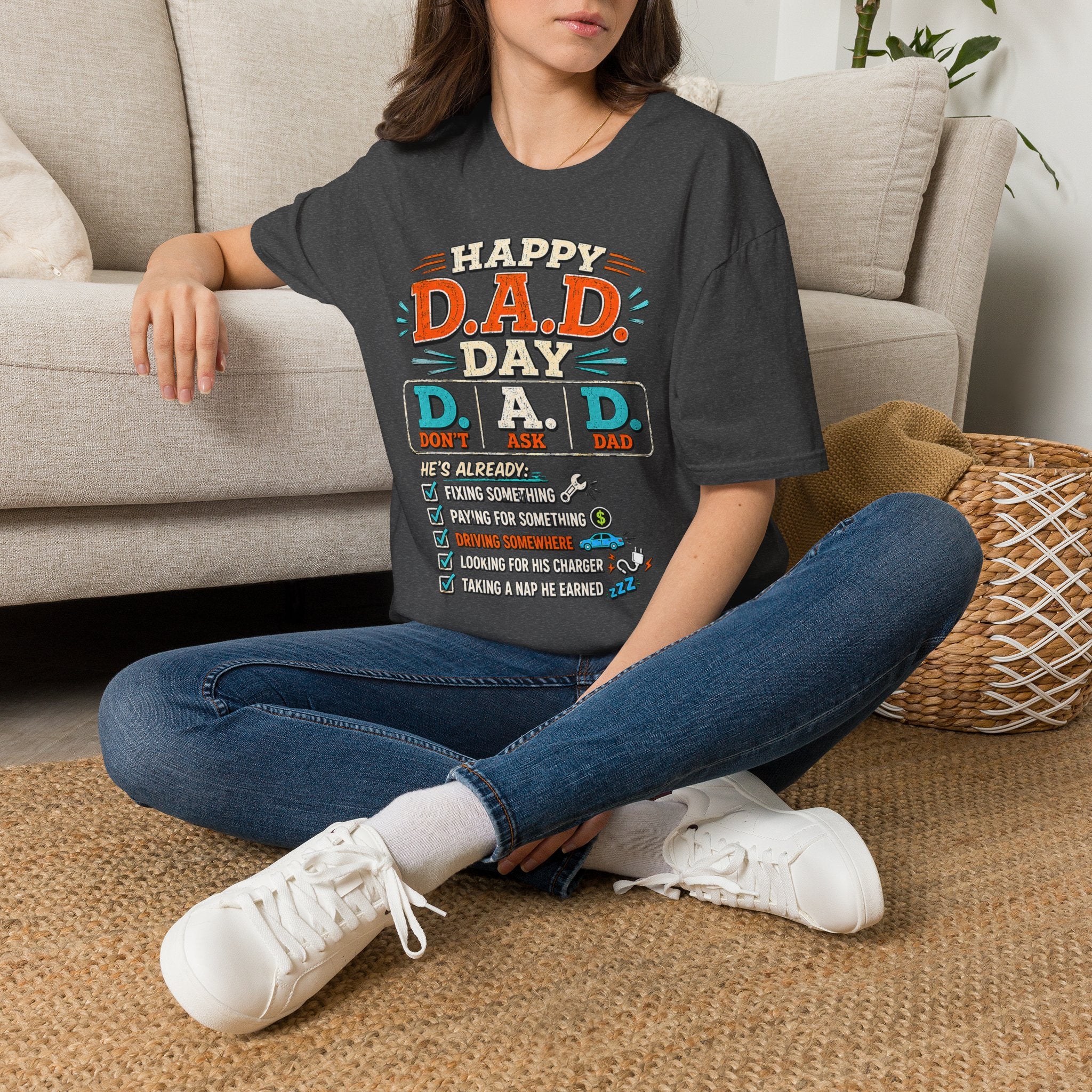 T-Shirt — Happy D.A.D. Day Funny Father’s Day Tee