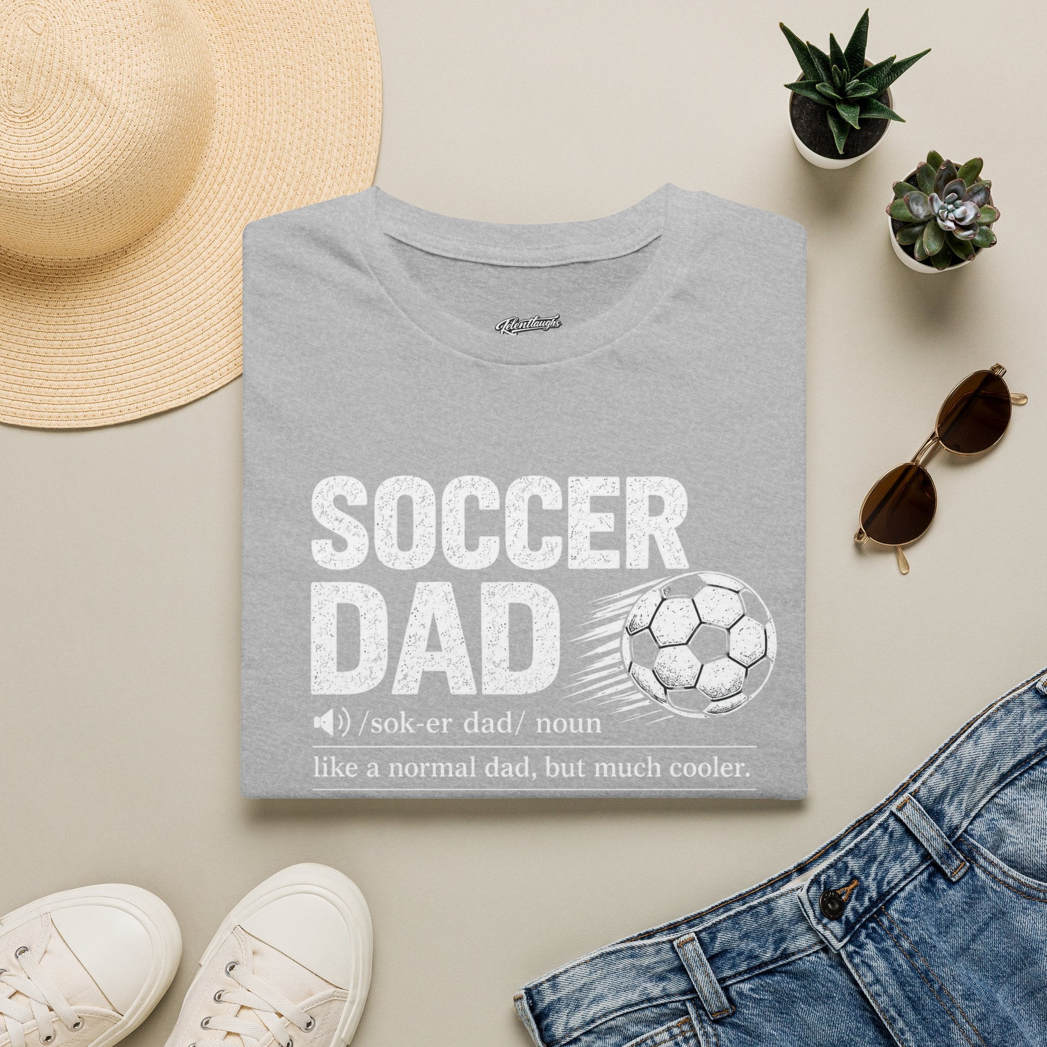 Soccer Dad T-Shirt — Funny Definition Soccer Dad Tee