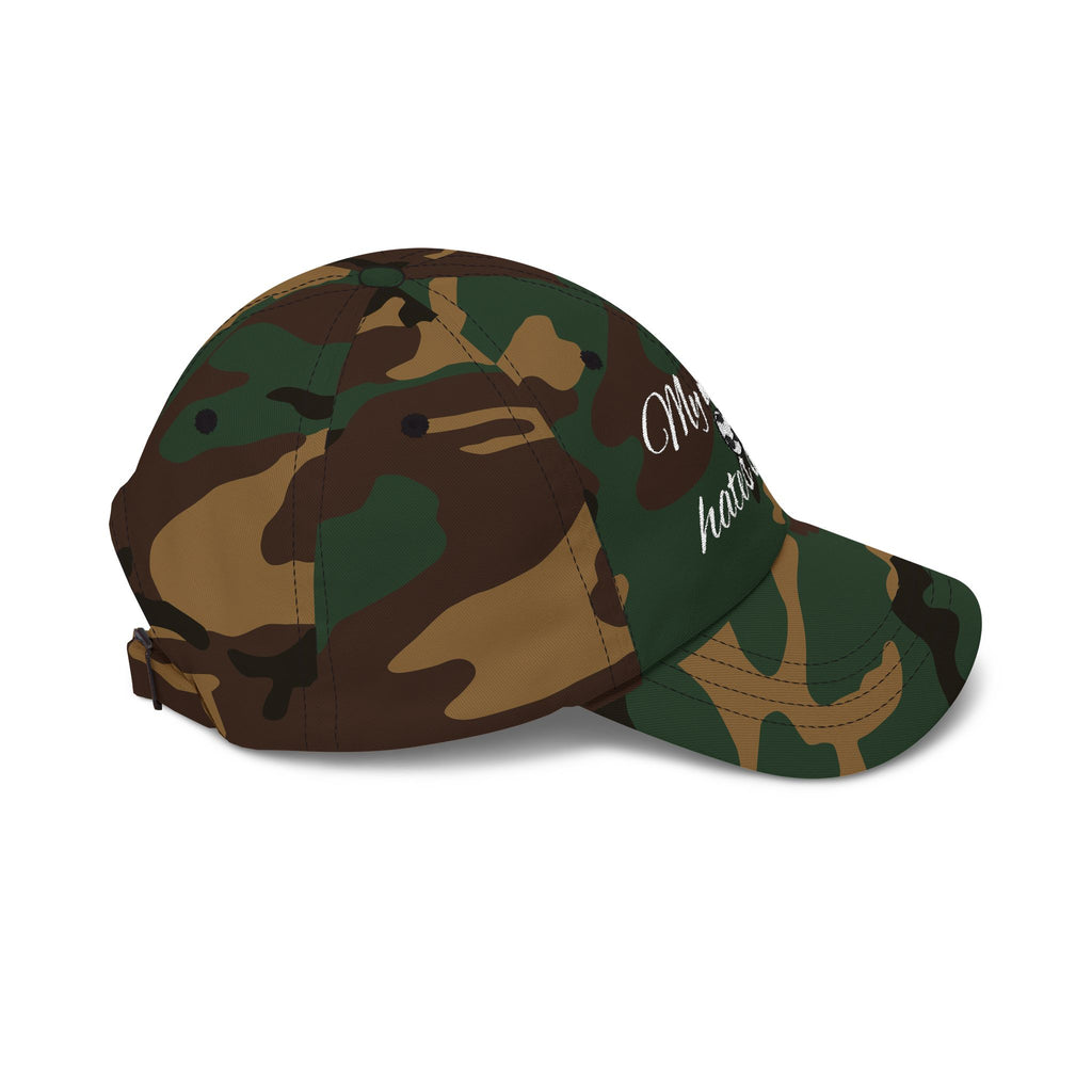 Classic Embroidered Hat Unisex-My Wallet Hates Soccer