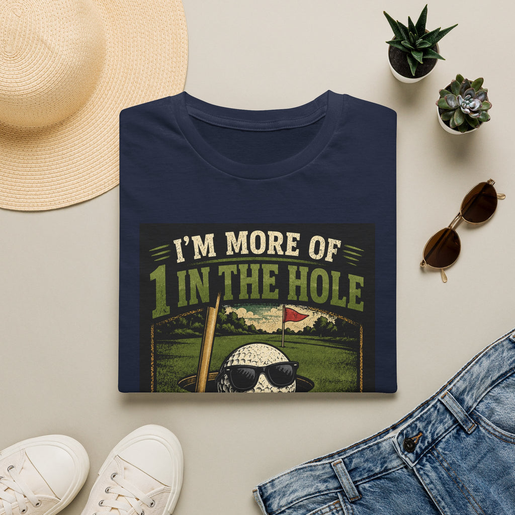 Golf T-Shirt — "Hole-in 1 guy" Funny Tee