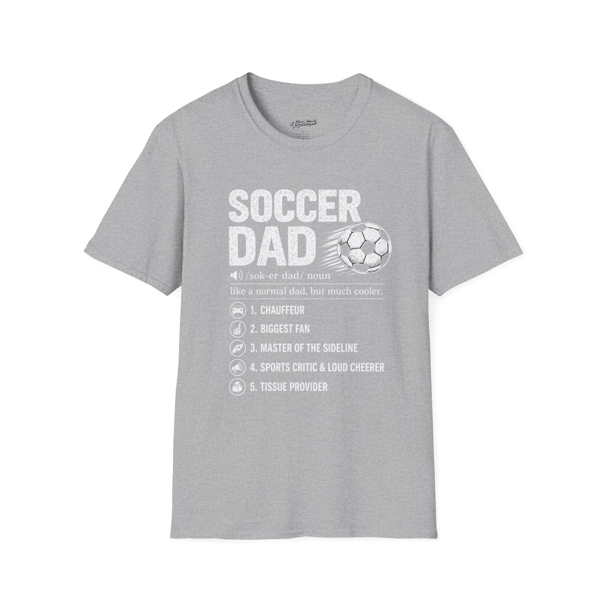 Soccer Dad T-Shirt — Funny Definition Soccer Dad Tee