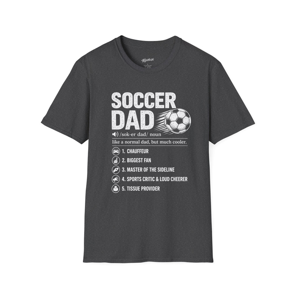 Soccer Dad T-Shirt — Funny Definition Soccer Dad Tee
