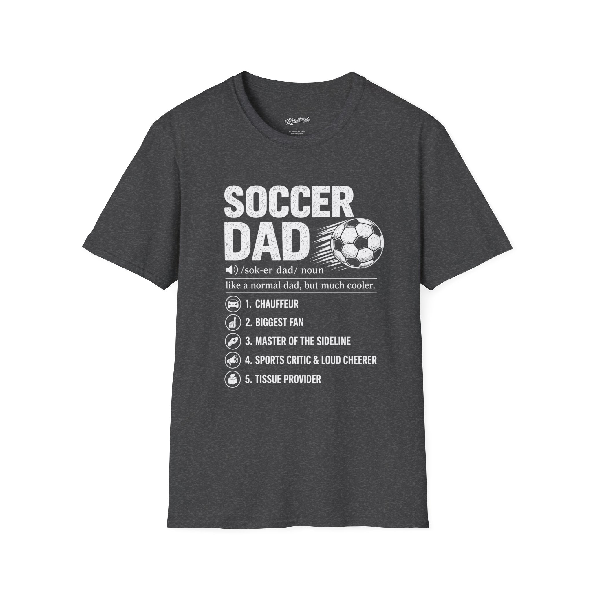 Soccer Dad T-Shirt — Funny Definition Soccer Dad Tee