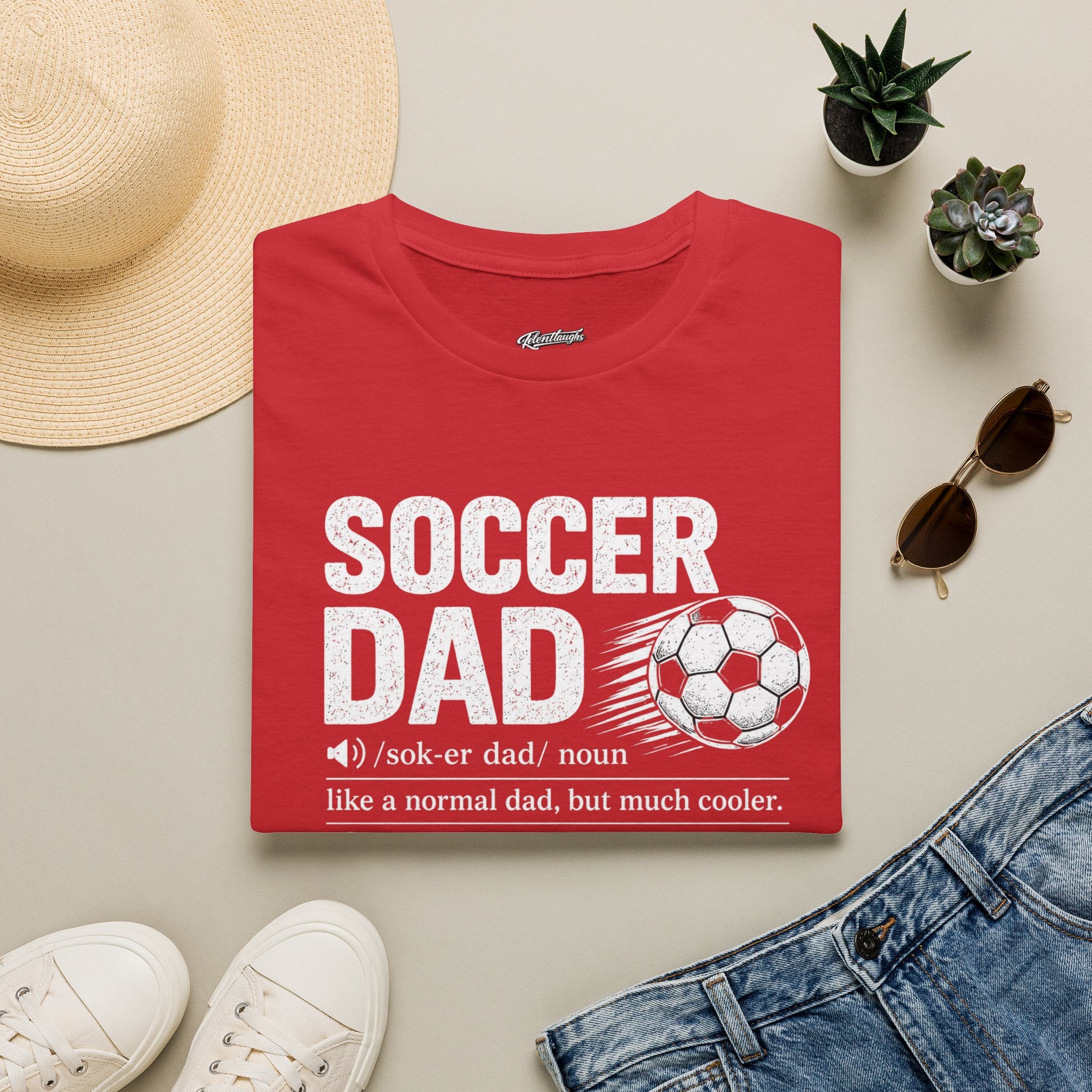 Soccer Dad T-Shirt — Funny Definition Soccer Dad Tee