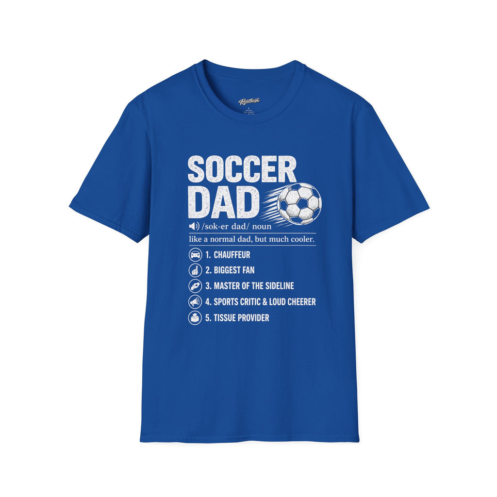 Soccer Dad T-Shirt — Funny Definition Soccer Dad Tee