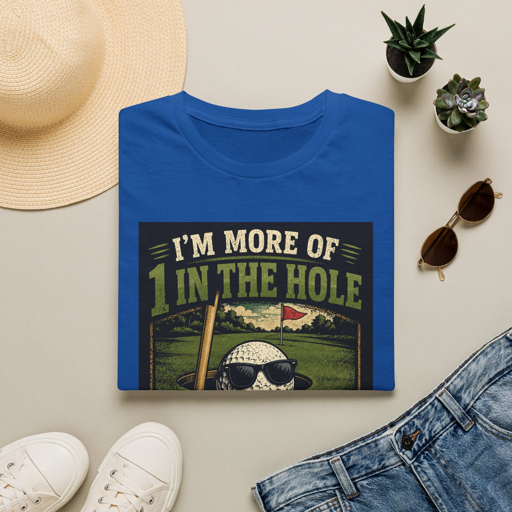 Golf T-Shirt — "Hole-in 1 guy" Funny Tee