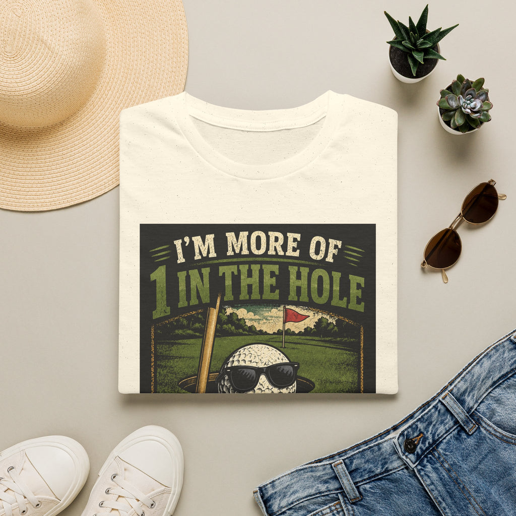 Golf T-Shirt — "Hole-in 1 guy" Funny Tee