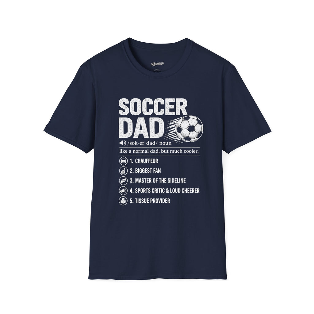 Soccer Dad T-Shirt — Funny Definition Soccer Dad Tee
