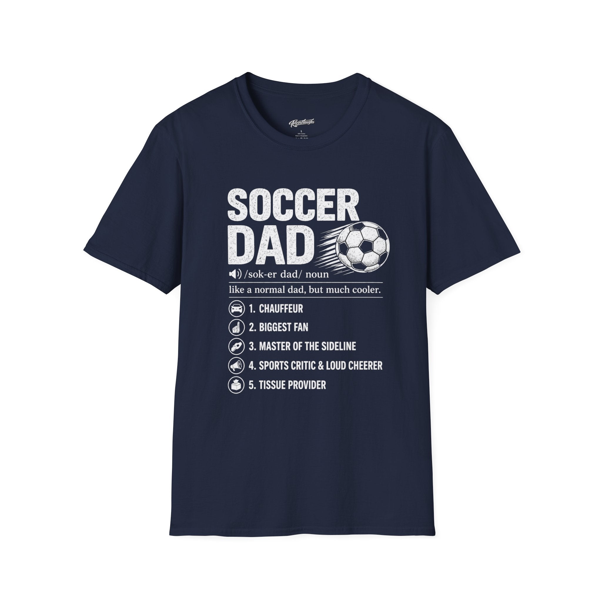 Soccer Dad T-Shirt — Funny Definition Soccer Dad Tee