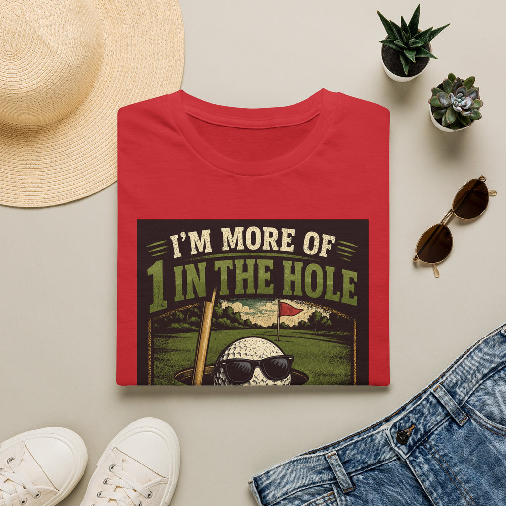 Golf T-Shirt — "Hole-in 1 guy" Funny Tee