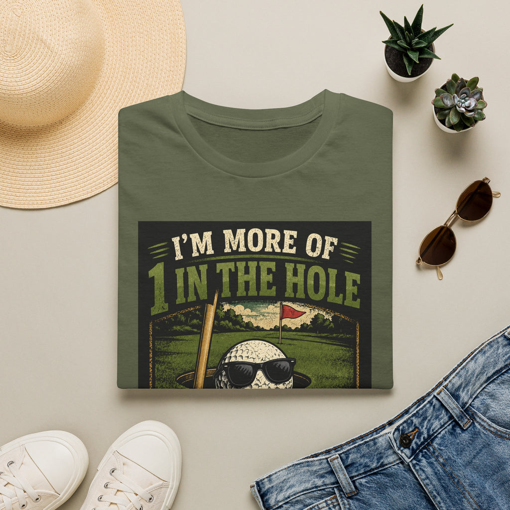 Golf T-Shirt — "Hole-in 1 guy" Funny Tee