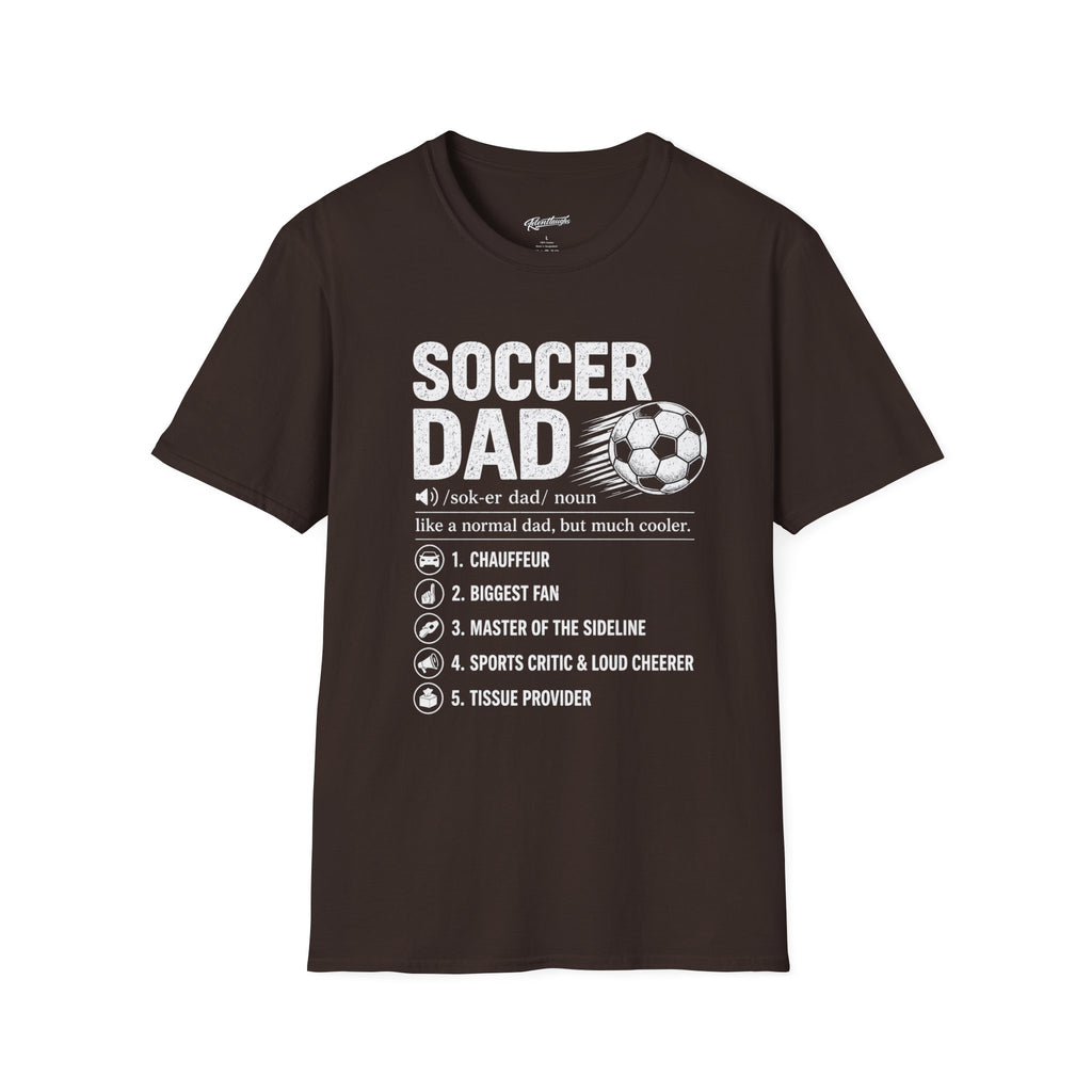 Soccer Dad T-Shirt — Funny Definition Soccer Dad Tee